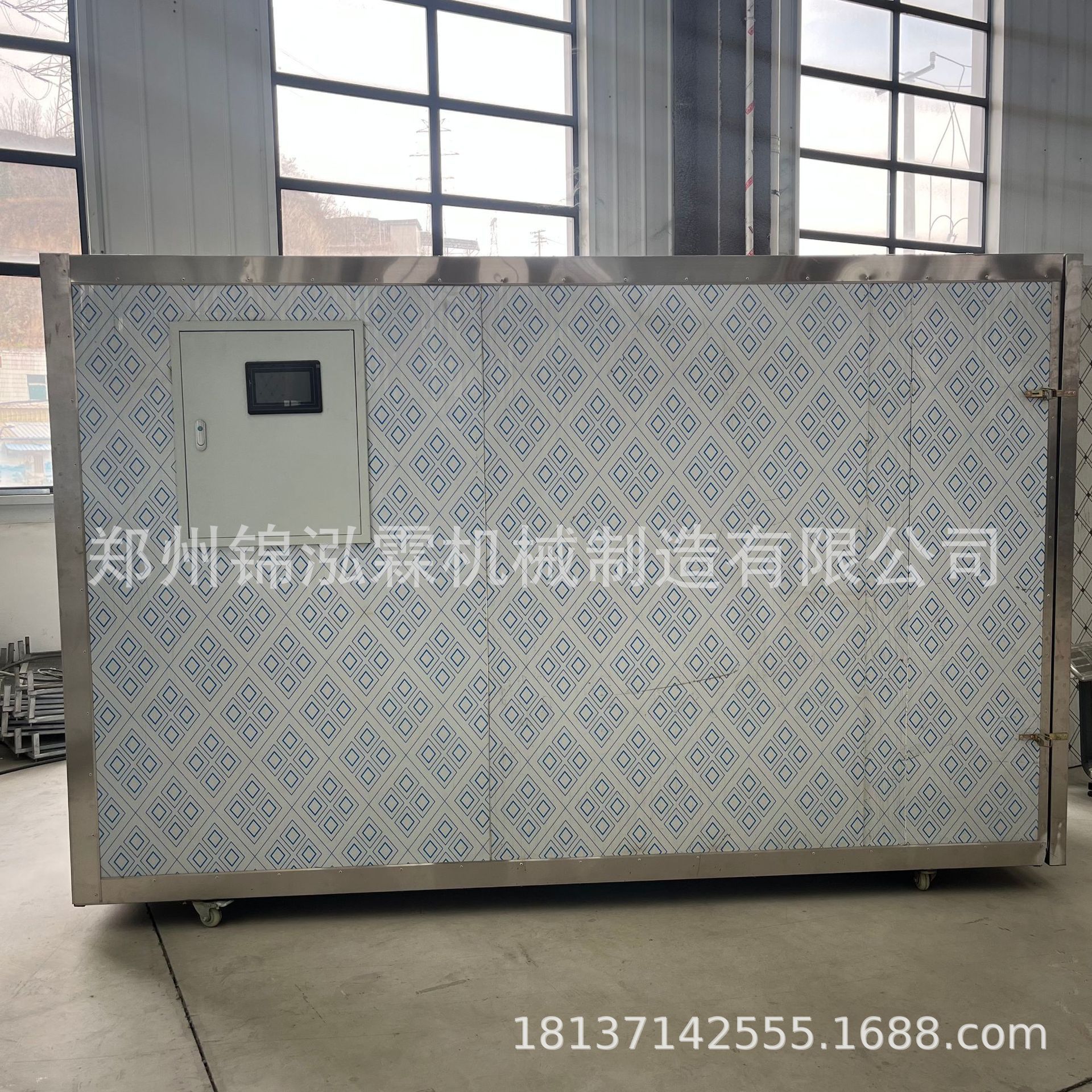全自动红薯干烘干房 热风番薯干燥机 枇杷果烘干设备