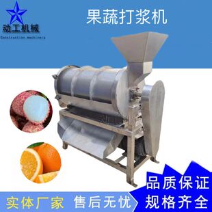 果蔬工业打浆机大型 商用荔枝制浆设备 双道橙子番茄去皮打浆机