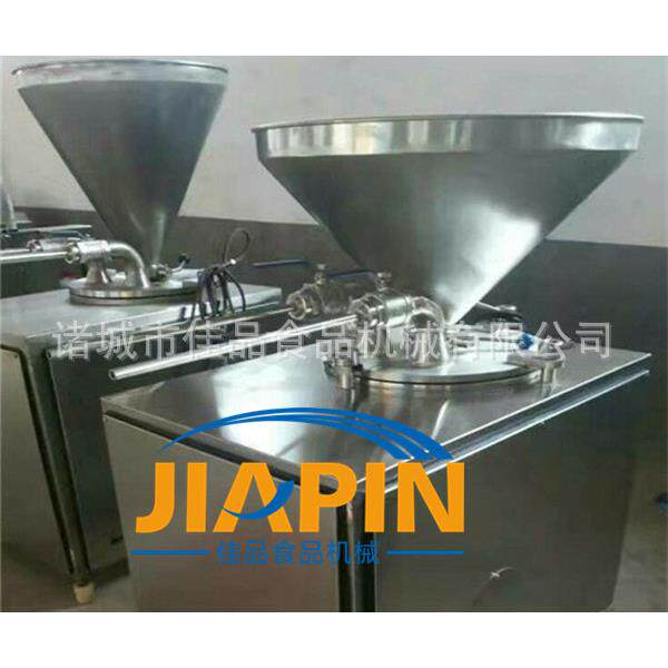 厨房用灌肠机大容量 鱼肉香肠加工设备