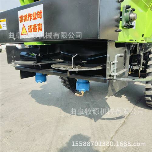 畜禽粪便撒肥机 三轮施肥机 双圆盘撒粪车 干湿两用