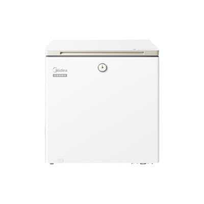 美的142L时光冰柜家用小冷柜-40°C冷冻专利减霜80%冷藏冷冻冰箱