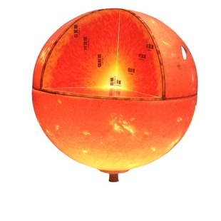 天文馆天文教室科普教学设备太阳内部结构模型 科技馆 天文设备