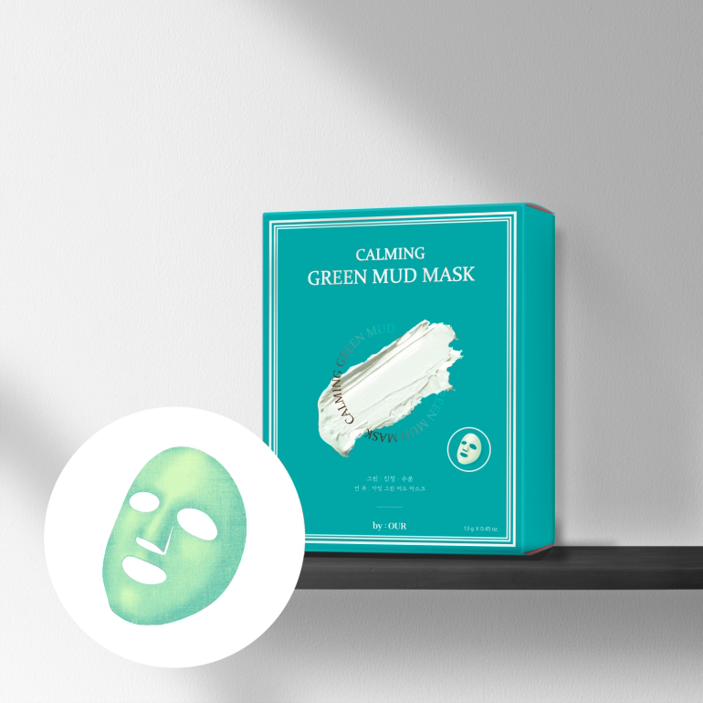 by:our 史莱克绿泥面膜 3片 3盒
