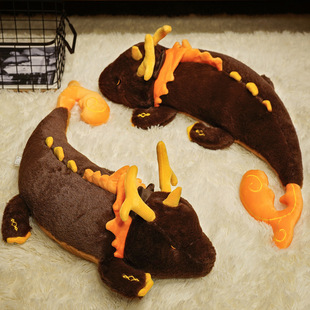 钟离玩偶毛绒抱枕动漫周边二次元 原游戏神龙公仔帝君仙祖法蜕靠垫