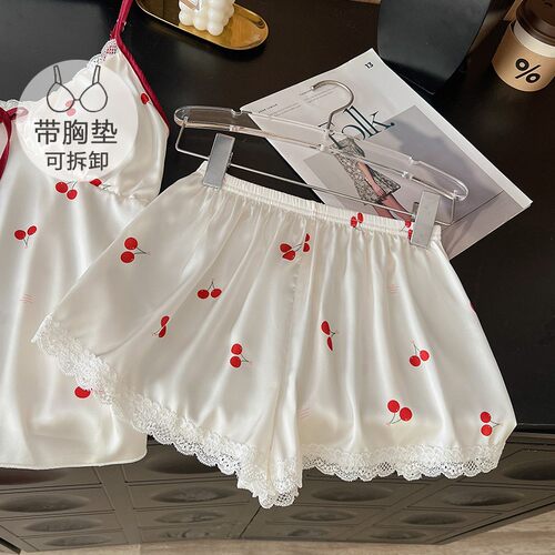 浪漫少女心甜美冰丝车厘