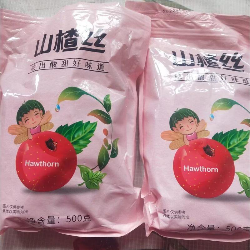 雪花山楂条片卷干散装小包装手工山楂制品批儿童零食休闲食品