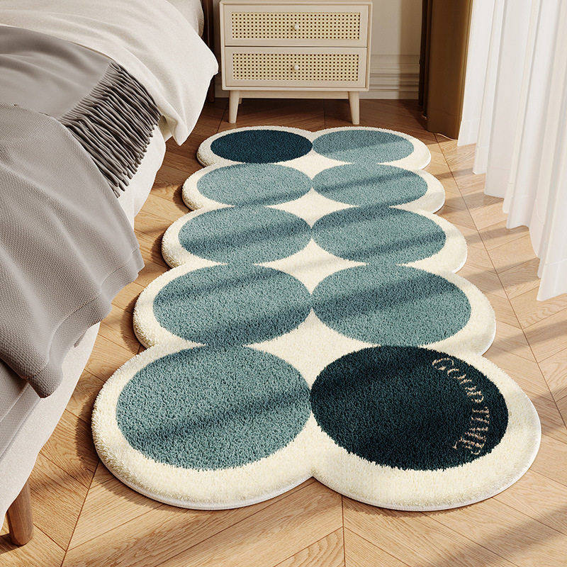卧室床边毯简约级感仿羊绒地毯异形防滑榻榻米垫客厅沙发毯脚垫,居家布艺,地毯,淘宝优惠券,粉丝福利购,淘宝优惠卷