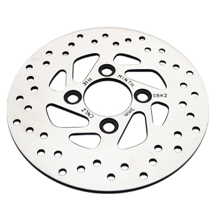 轻骑铃木UY125T-A优友UU125 UE125T前碟刹盘小海豚前制动盘刹车盘