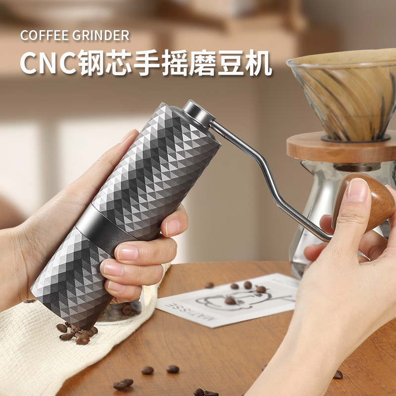 手摇磨豆机咖啡豆研磨机家用手磨咖啡机小型咖啡研磨机手动磨豆器