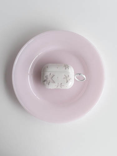 韩系白底缕空花朵适用于AirPods4代耳机壳苹果AirPodsPro3代无线蓝牙1/2/3代软硅胶Pro2代防摔套Pro三代女