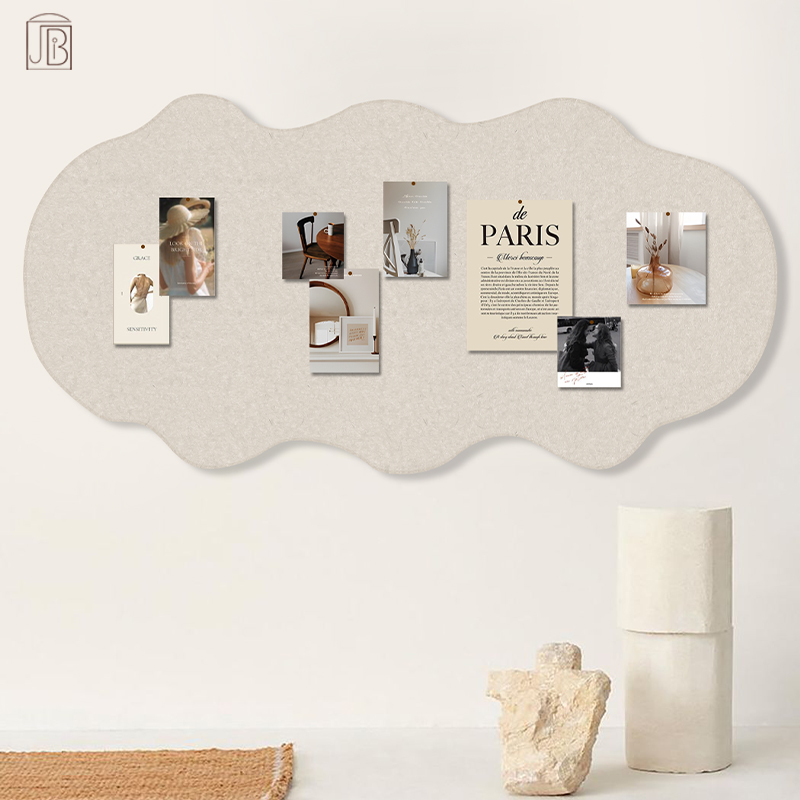 异形毛毡板照片墙背景板墙面装饰挂墙展示板软木板羊毛毡墙贴相片