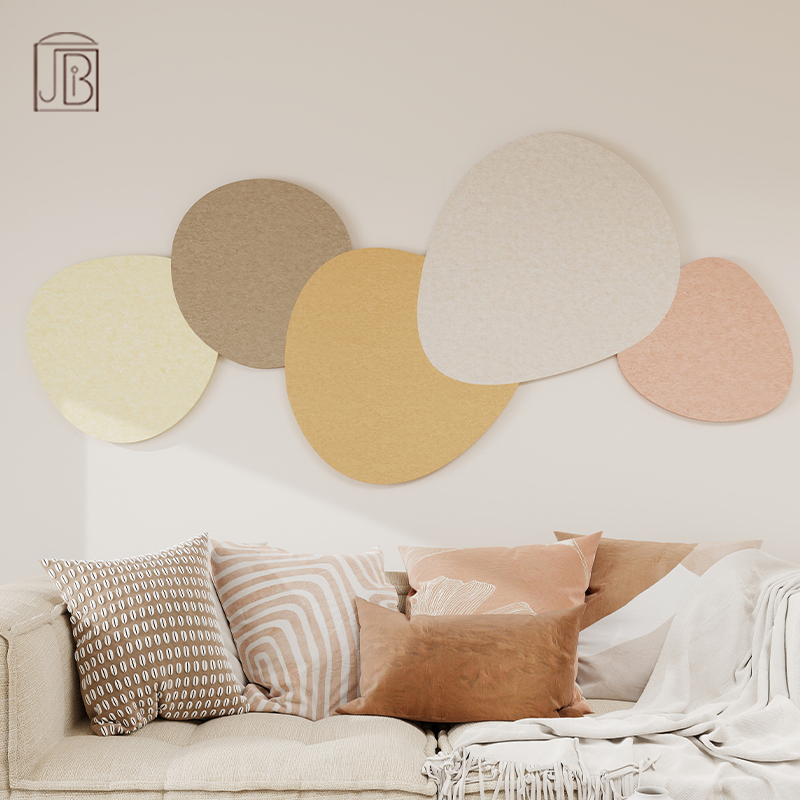 ins风毛毡板装饰画客厅卧室餐厅墙面布置轻奢高级感北欧风照片墙