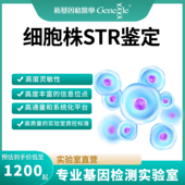 细胞株STR鉴定 人源细胞str鉴定 细胞基因检测专业直营实验室