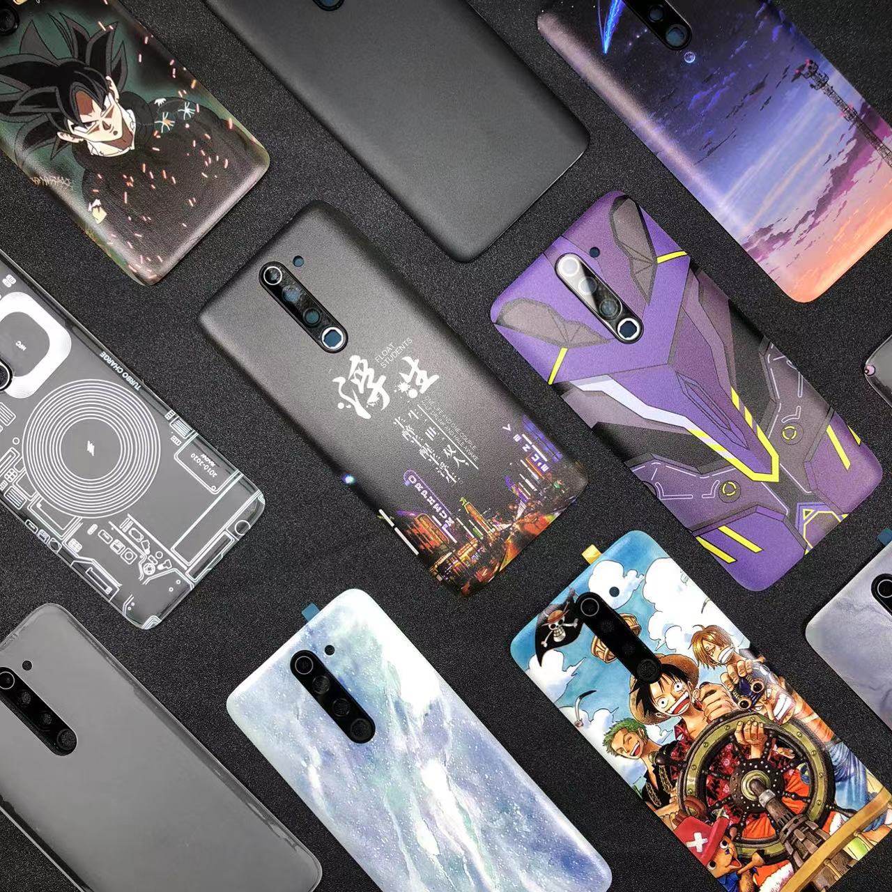 适用于红米Note8Pro塑料替换后盖