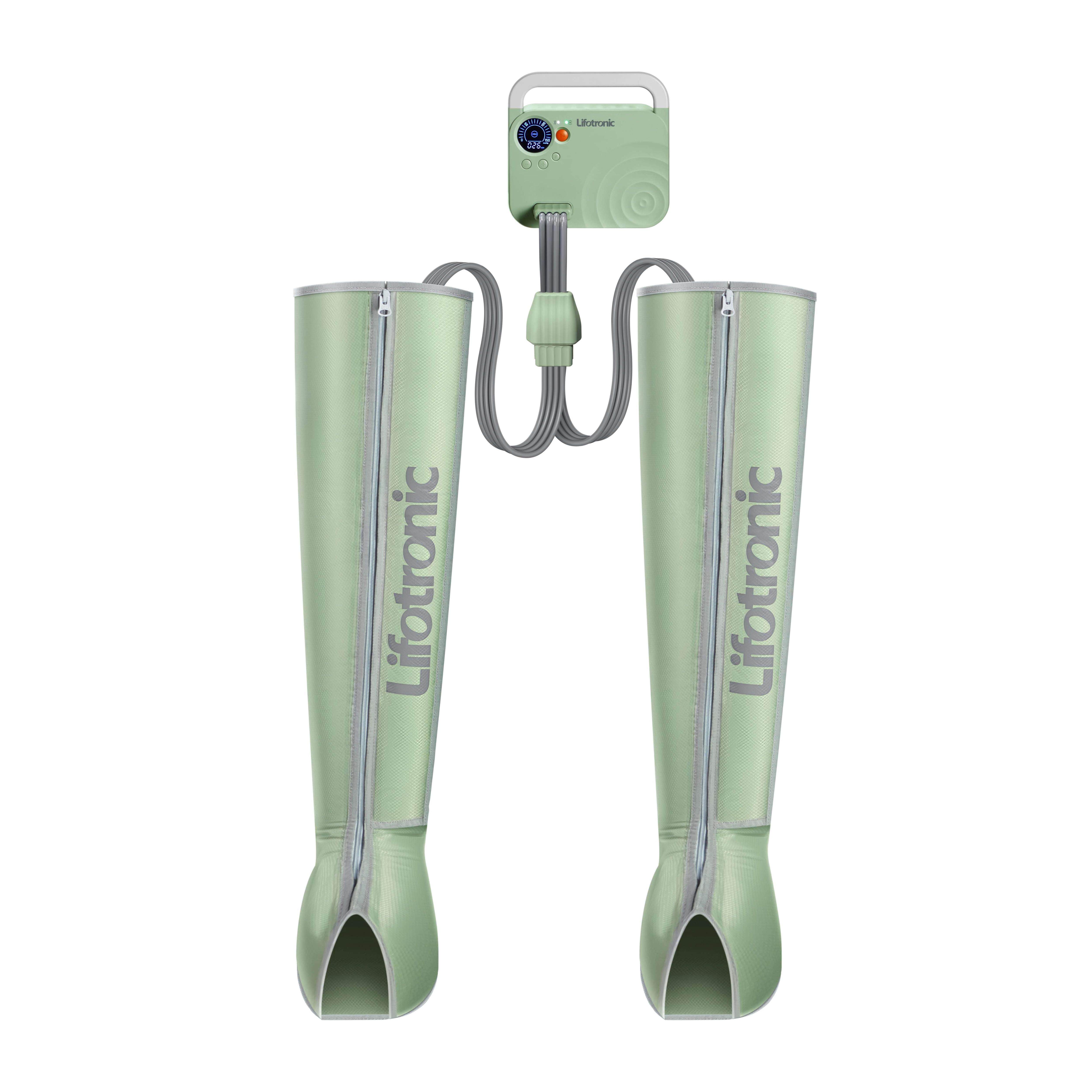 高档普门科技元气泵腿部按摩器全自动揉捏气压足疗排酸消肿空气波