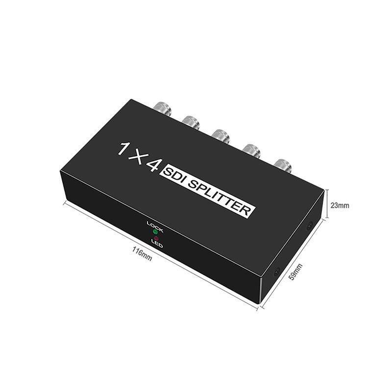 现货SDI一进四出分i配器SD/HD/3G-SDI 1分2分频器 1*8 splitter 1