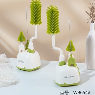 维迪熊奶瓶刷清洗刷新生婴儿专用清洁刷套装洗奶瓶刷子硅胶奶嘴
