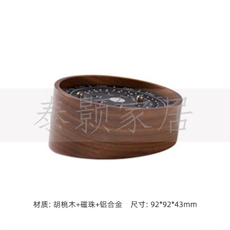 装饰款售楼部书桌组合键盘摆件简约办公桌机械垫签字笔日历样板房