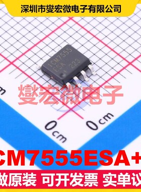ICM7555ESA+T SOIC-8 2V~16.5V 30uA 500kHz 定时器计时器芯片IC