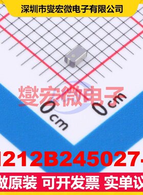 FI212B245027-T SMD-4P,1.2x2 带通 100MHz 1.4dB 射频滤波器芯片