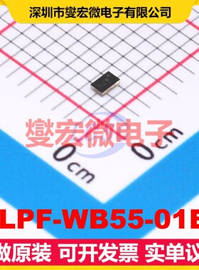 MLPF-WB55-01E3 SMD-6P,1.6x1mm 低通 100MHz 1.1dB 射频滤波器
