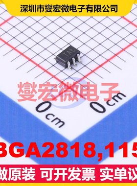 BGA2818,115 SOT-363-6 通用 0Hz~2.2GHz 30dB 射频放大器芯片IC