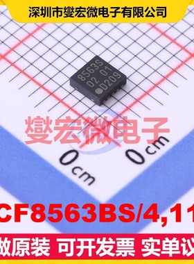 PCF8563BS/4,118 HVSON-10-EP(3x3) 1V~5.5V I2C 实时时钟芯片IC