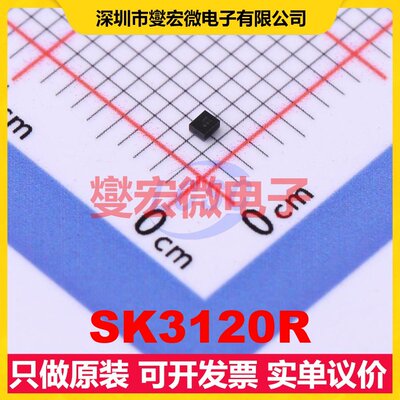 SK3120R SMD,0.9x1.1mm 声表面波滤波器芯片IC