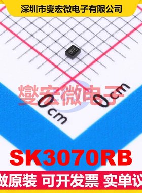 SK3070RB SMD,0.9x1.1mm 2.655GHz 70MHz 声表面波滤波器芯片IC