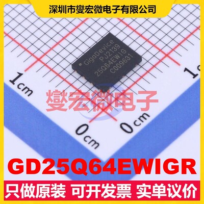 GD25Q64EWIGR WSON-8-EP(5x6) 64Mbit NOR FLASH存储器芯片IC