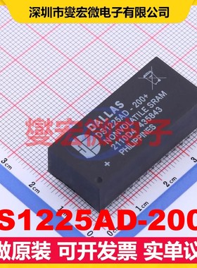 DS1225AD-200+ EDIP-28 64Kbit SRAM静态随机存取存储器芯片IC