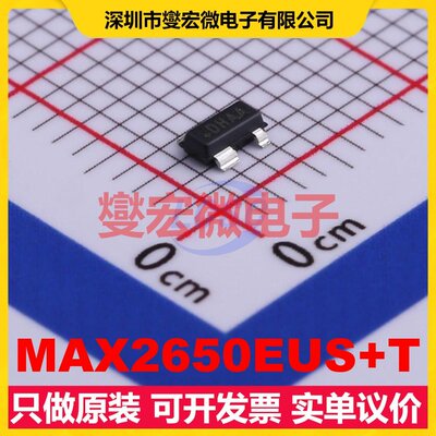 MAX2650EUS+T SOT-143-4 0Hz~1GHz 18.3dB 射频放大器