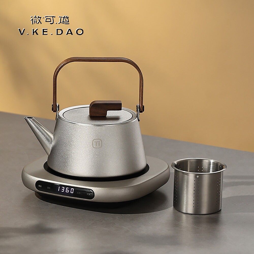 微可道电陶炉纯钛煮茶壶泡茶专用