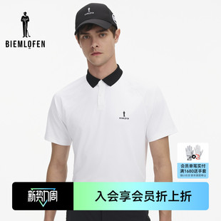 POLO衫 比音勒芬高尔夫春男休闲运动弹力舒适短袖 韩国进口面料