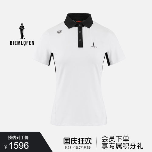 【韩国速干面料】比音勒芬高尔夫2026春夏新女运动休闲短袖POLO衫