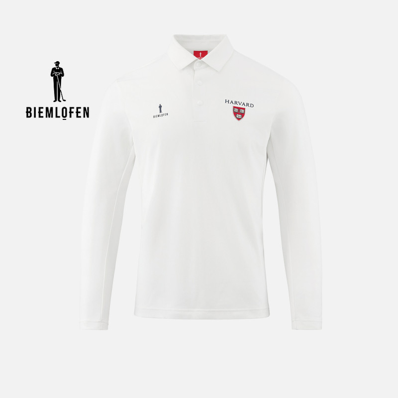 【哈佛联名】比音勒芬高尔夫2026春季新品男士运动休闲长袖POLO衫,运动服/休闲服装,运动POLO衫,淘宝优惠券,粉丝福利购,淘宝优惠卷