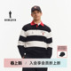 POLO领长袖 比音勒芬高尔夫2025秋新男撞色时尚 针织衫 哈佛联名