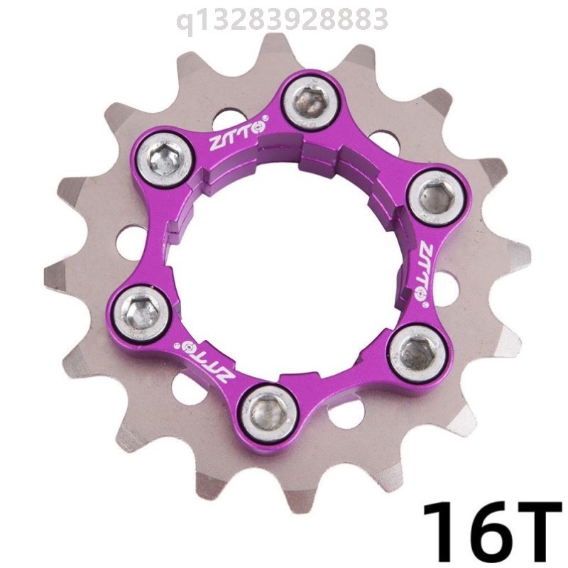 TO/单速飞轮改单速9转1飞轮土坡街车转单速齿片自行车单车飞轮