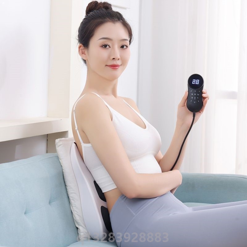 腰部按摩器腰椎间盘突出理疗仪腰肌劳损颈椎按摩仪电动牵引矫正器