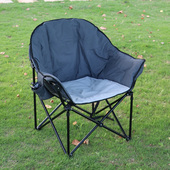 向野者户外折叠椅子便捷式 露营休闲躺椅加厚大号演员椅懒人钓鱼凳