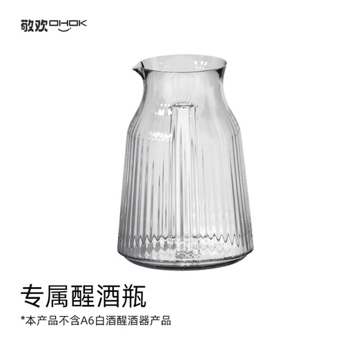 敬欢智能白酒醒酒器A6专属醒酒玻璃瓶分酒器快速解酒护肝以氧克醉