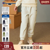 25冬季 新品 男女大小童亲子加绒运动休闲长裤 Champion冠军童装 卫裤