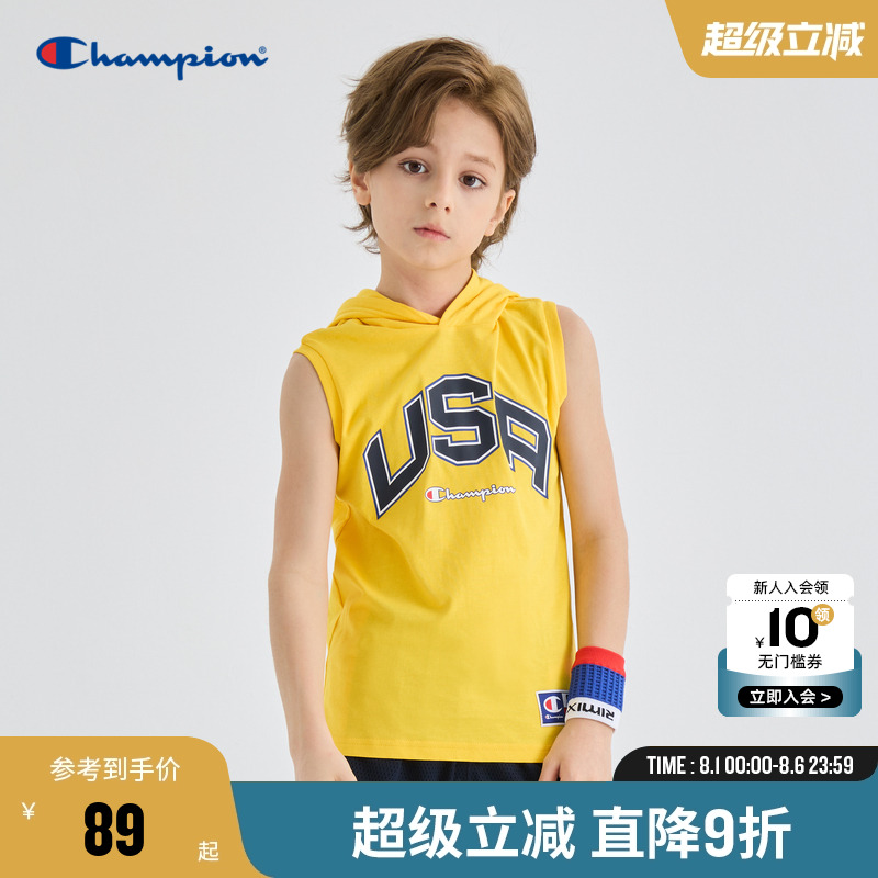 时尚背心CHAMPION短袖夏季