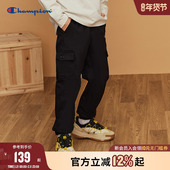 25冬季 新款 男女大小童双口袋工装 Champion冠军儿童装 风弹力带长裤
