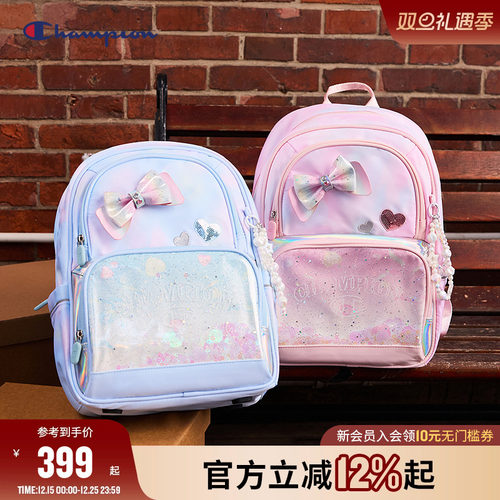 Champion冠军蝴蝶结双肩书包