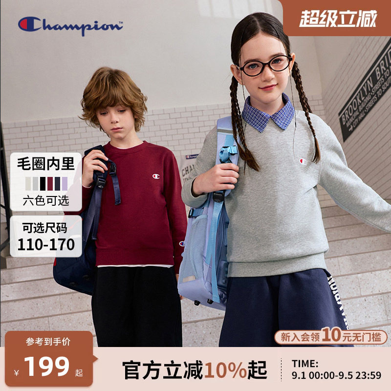 圆领卫衣Champion冠军男女图片