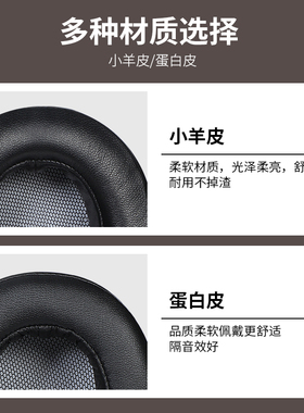 适用SONY索尼MDR-1A耳罩MDR-1R耳机罩1ADAC耳机套头梁垫配件替换