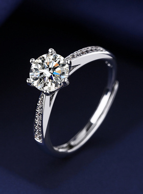 新款时尚个性指环高级感一生一世