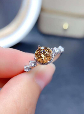 新款精致戒指摩根石时尚复古风格