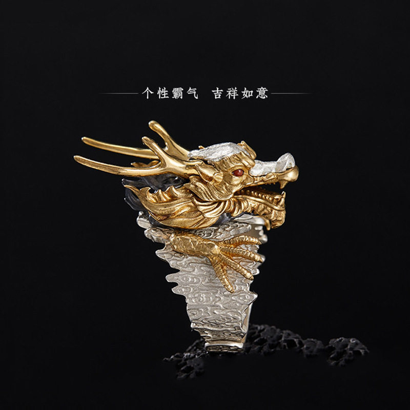新款S925银新款小众设计戒指项链